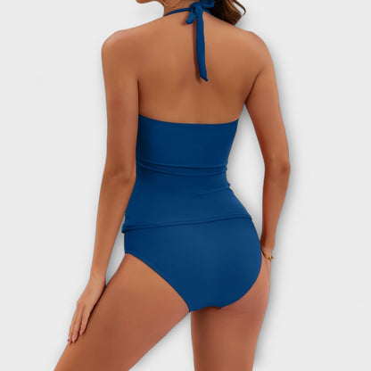 Tankini dame elegant todelt strandtøj