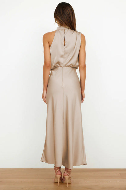 Gallakjole elegant midi aftenkjole