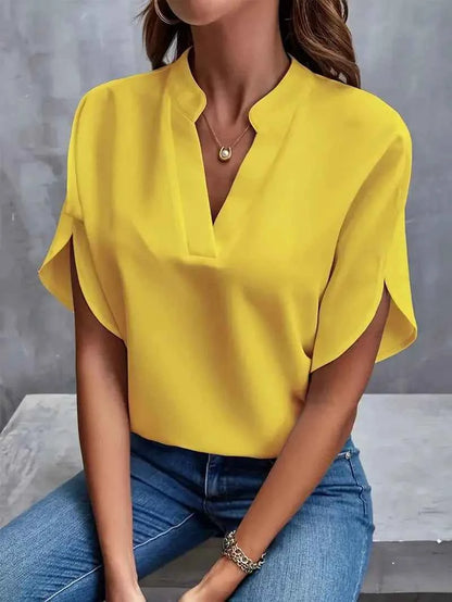 Dame bluse elegant sommer top