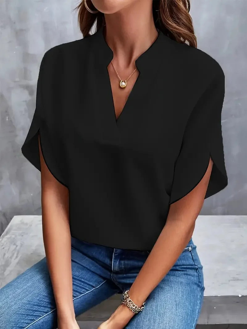 Dame bluse elegant sommer top