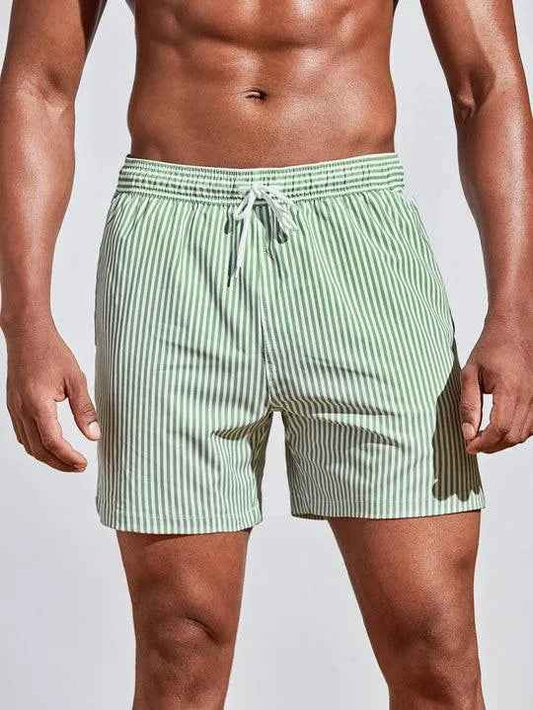 Badeshorts herre hurtigttørrende badebukser til mænd