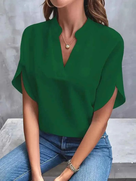 Dame bluse elegant sommer top