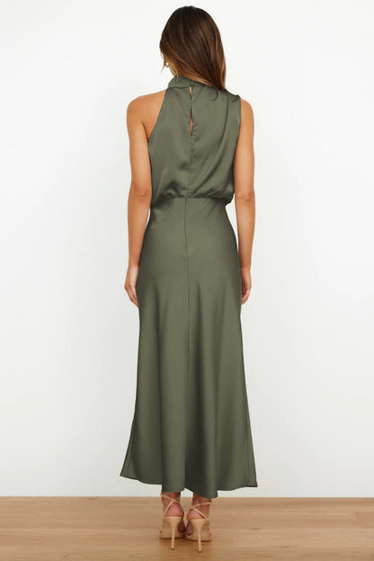 Gallakjole elegant midi aftenkjole