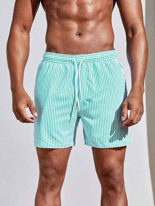 Badeshorts herre hurtigttørrende badebukser til mænd