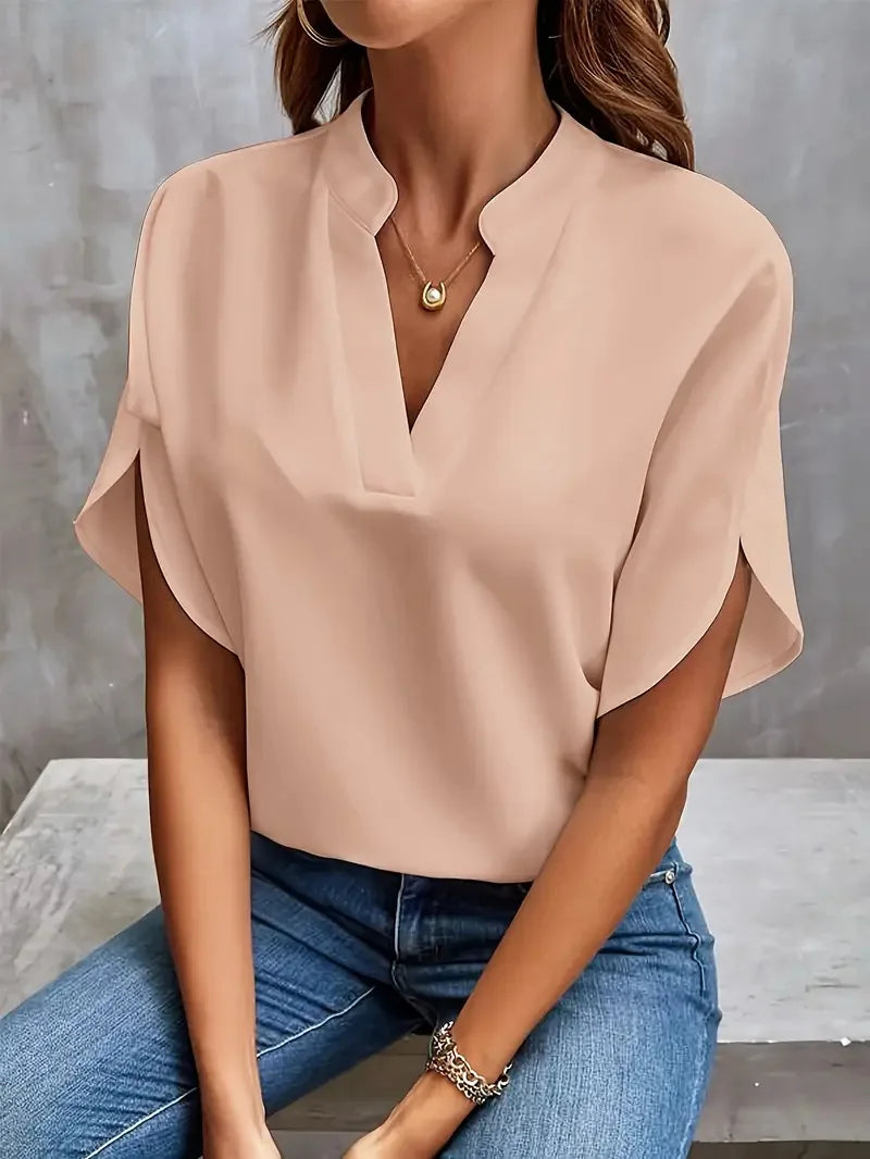 Dame bluse elegant sommer top