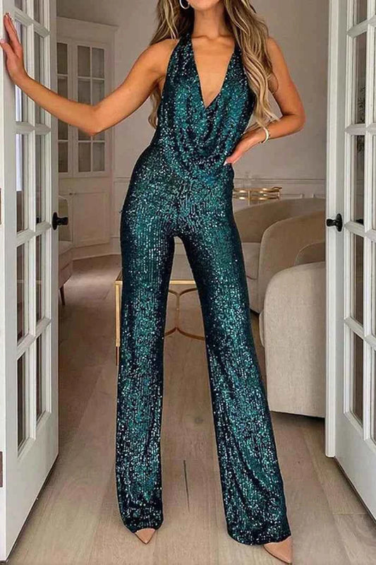 Jumpsuit elegant palliet glamour