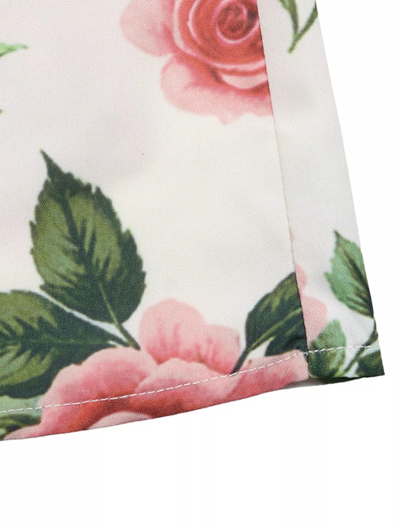 Nederdel dame blomsterprint sommerkjole