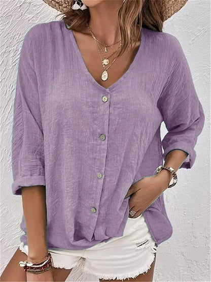 Bluse dame elegant hverdagstøj