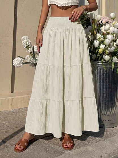 Dame nederdel elegant lang festnederdel