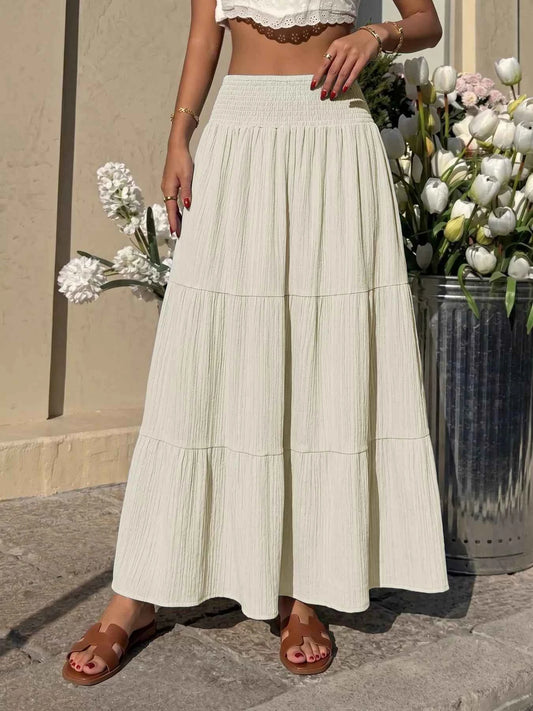 Dame nederdel elegant lang festnederdel