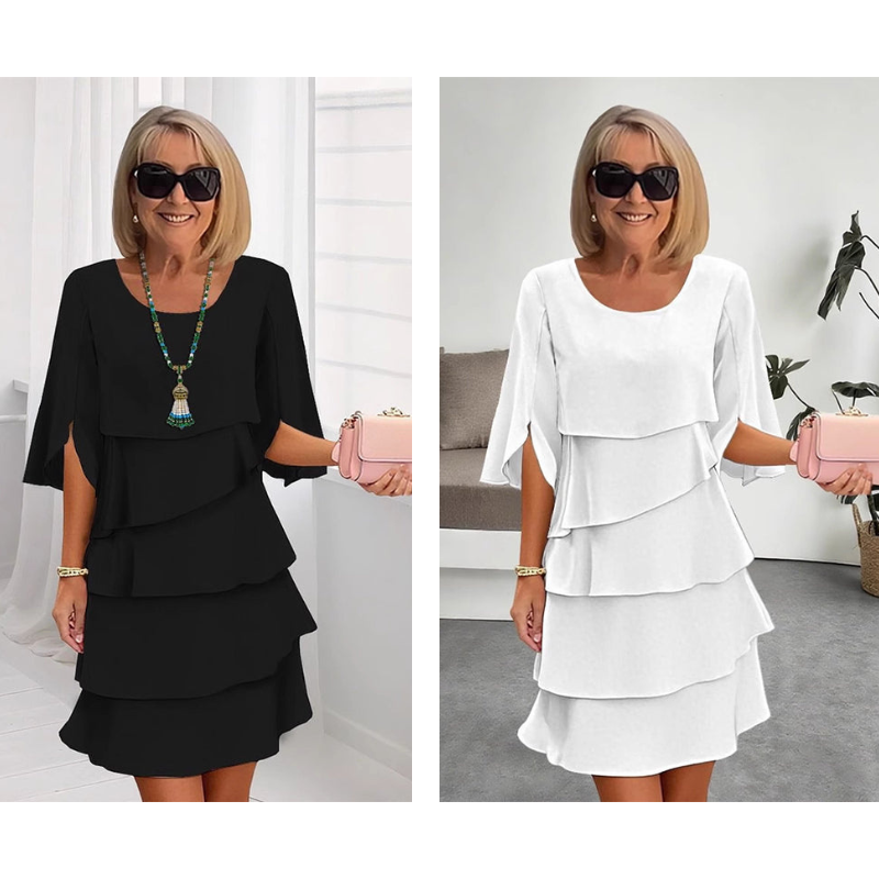 Sommerkjole Dame elegant strandkjole