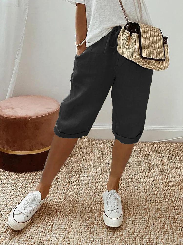 Herreshorts afslappet pasform fritidsbukser