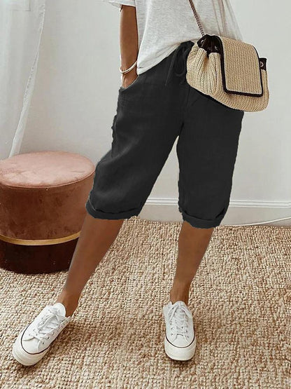 Herreshorts afslappet pasform fritidsbukser