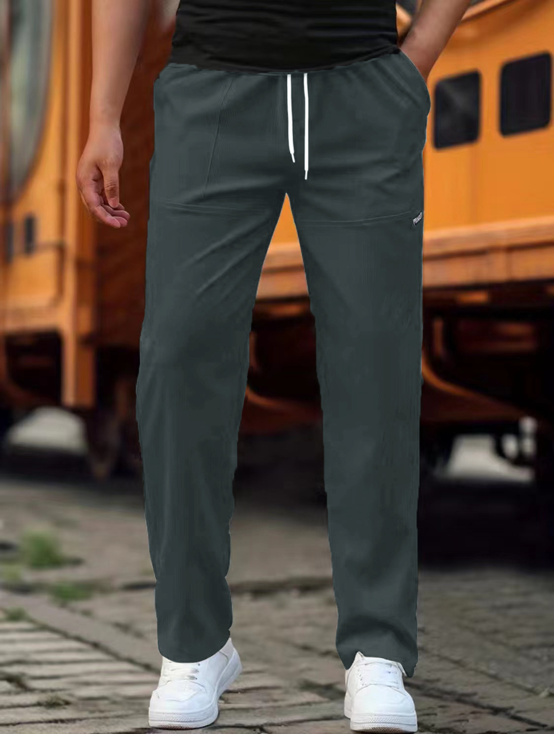 Joggingbukser herre afslappet fritidsbukser