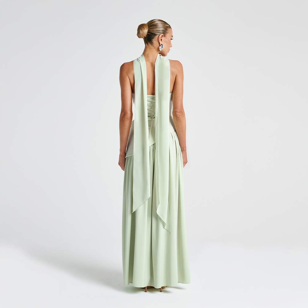 Gallakjole elegant lang aftenkjole