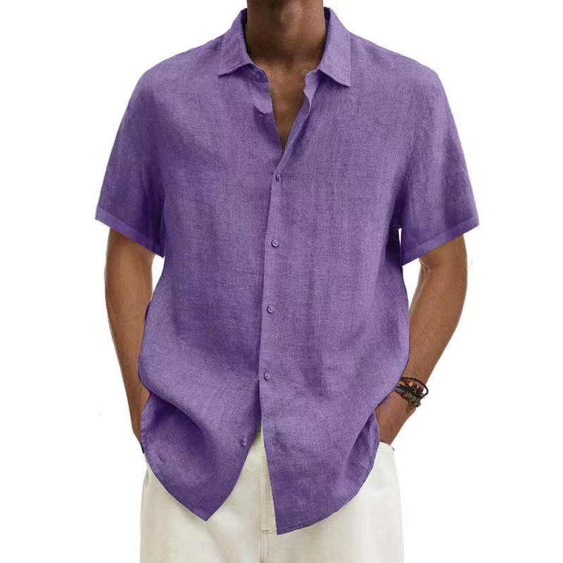 Dame skjorte afslappet hør look sommer top
