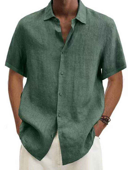 Dame skjorte afslappet hør look sommer top
