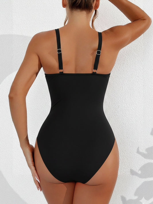 Dame badedragt elegant mesh strandtøj