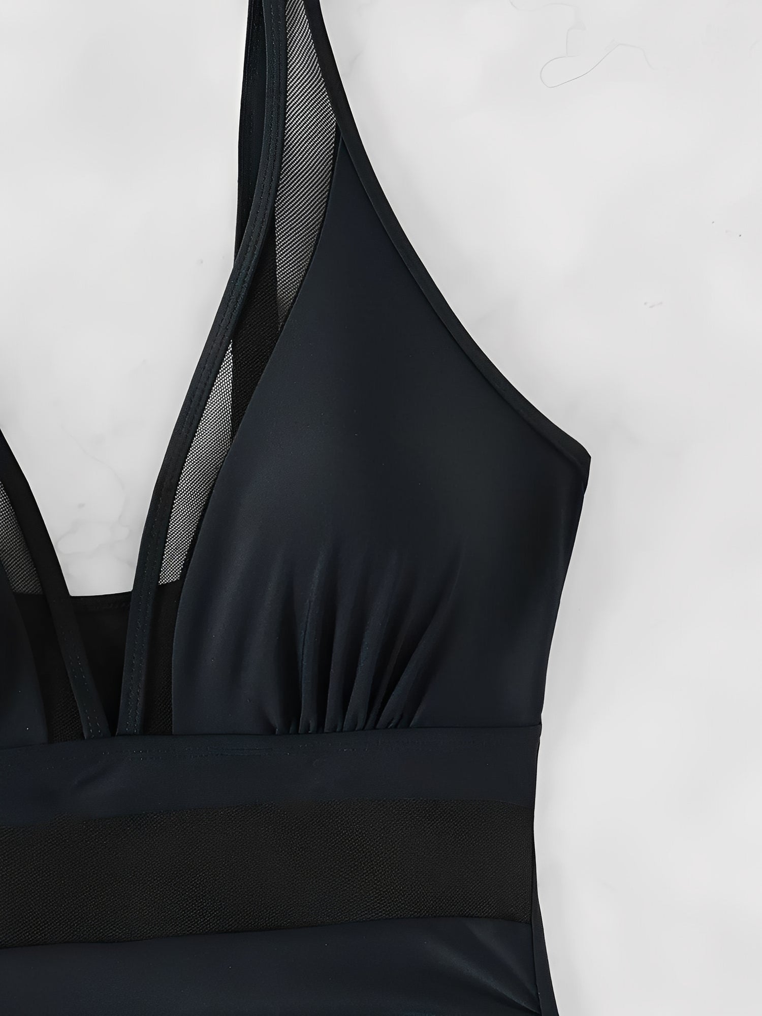 Dame badedragt elegant mesh strandtøj