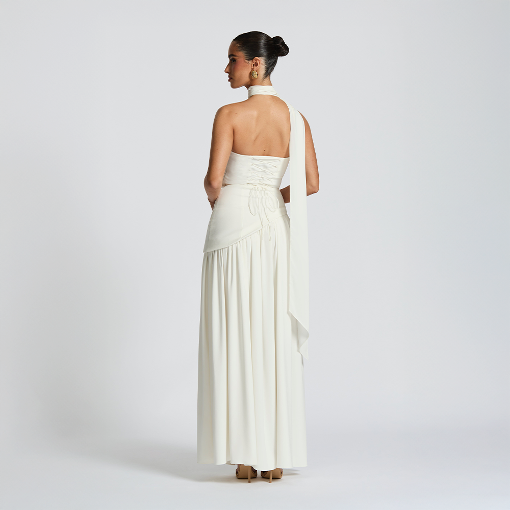 Gallakjole elegant lang aftenkjole